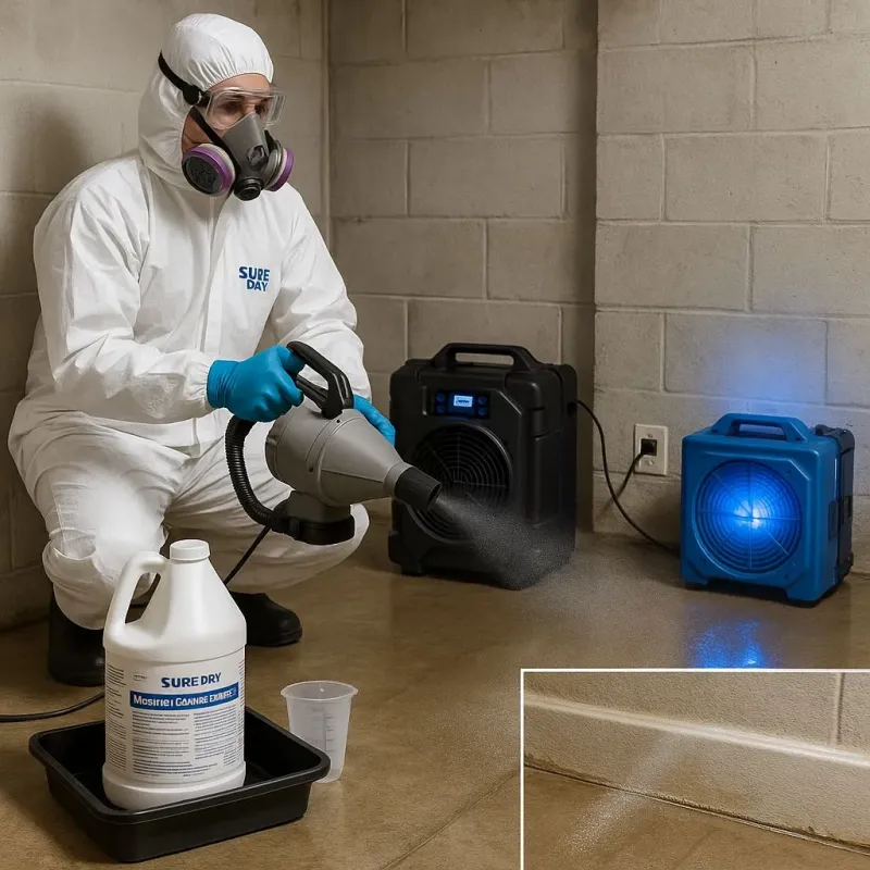 Sanitization and Odor Removal process in Harford County, MD